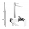 Mexen Zero DS70 vaňový set, chróm - 7113DS70-00