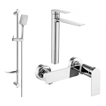Mexen Zero DF62 sprchová sada, chróm - 71114DF62-00