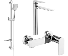 Mexen Zero DF62 sprchová sada, chróm - 71114DF62-00