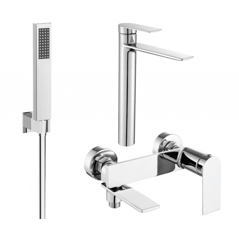 Mexen Zero R02 vaňový set, chróm - 71113R02-00