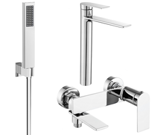Mexen Zero R02 vaňový set, chróm - 71113R02-00