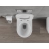 Mexen Rico WC misa Rimless s pomaly zatvárajúcim sa slim sedadlom, duroplast, biely lesk - 30720400