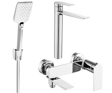 Mexen Zero R62 kúpeľňový set, chróm - 71113R62-00