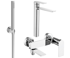 Mexen Zero R70 vaňová súprava, chróm - 71113R70-00