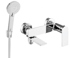 Mexen Zero R40 vaňová batéria so sprchovým setom, chróm - 7113R40-00