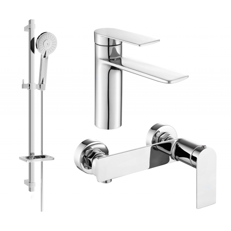 Mexen Zero DQ40 sprchová sada, chróm - 71104DQ40-00