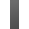 Mexen Flat VS20S panelový radiátor 2200 x 500 mm, dolné stredné pripojenie, 1267 W, antracit - W6VS20S-220-050-66