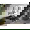 Mexen Flat VS20S panelový radiátor 2200 x 500 mm, dolné stredné pripojenie, 1267 W, antracit - W6VS20S-220-050-66