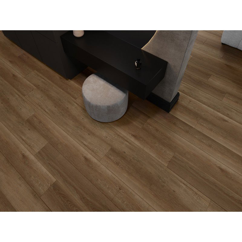 Mexen Queen Creek vinylové panely 1240 x 182 mm SPC 6,5 mm, podložka IXPE 1,5 mm, 4 V-drážka, Dub