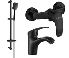 Mexen Fabia DB62 sprchová sada, čierna - 746504DB62-70