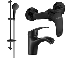 Mexen Fabia DB05 sprchová sada, čierna - 746504DB05-70