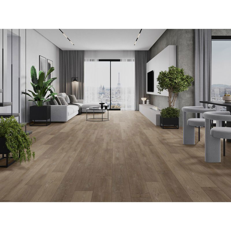 Mexen Windsor vinylové panely 1240 x 182 mm SPC 6,5 mm, podklad IXPE 1,5 mm, 4 V-Fuga, Dub - F1016-1240-182-505-4V1-01