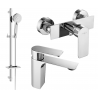 Mexen Alexa DQ40 sprchový set, chróm - 71204DQ40-00