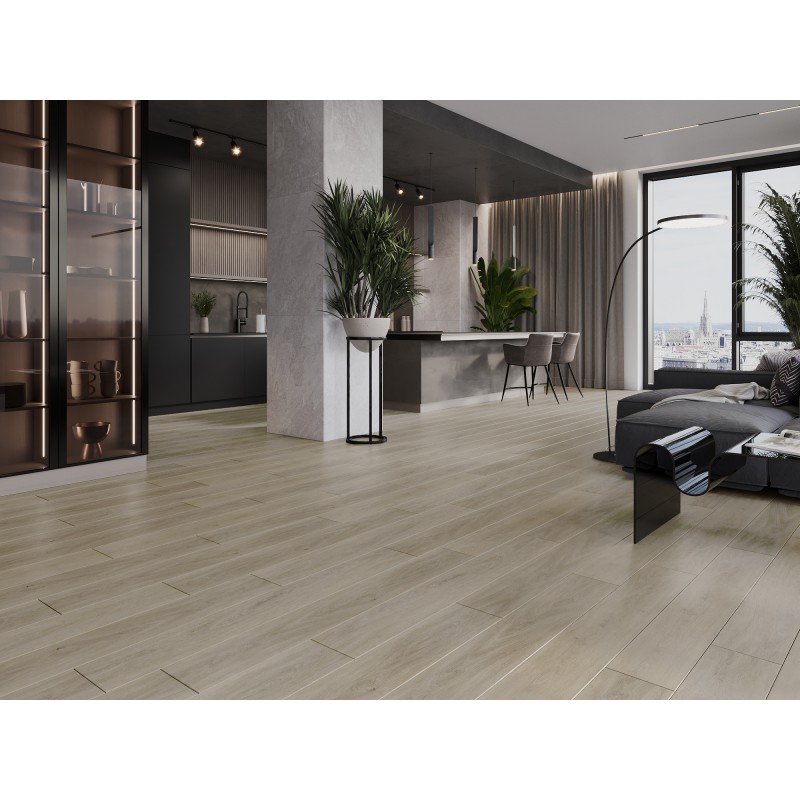 Mexen Parkland vinylové panely 1240 x 182 mm SPC 6,5 mm, podklad IXPE 1,5 mm, 4 V-drážka, Dub - F1024-1240-182-505-4V1-01