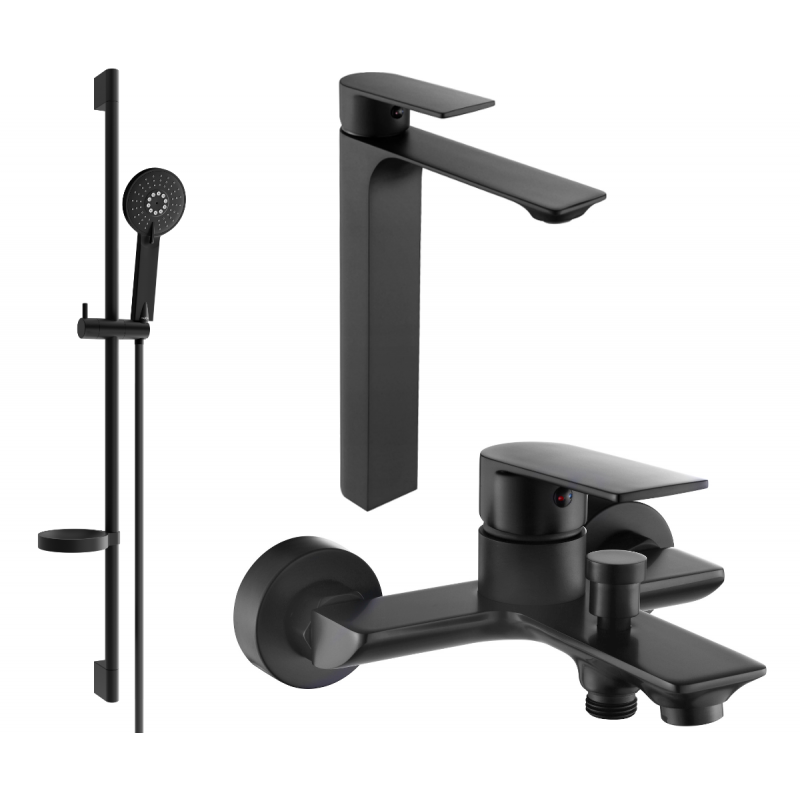 Mexen Alexa DS40 vaňový set, čierny - 71213DS40-70