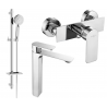 Mexen Alexa DQ40 sprchový set, chróm - 71214DQ40-00