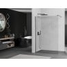 Mexen Kioto sprchová zástena Walk-in 55 x 200 cm, transparent 8 mm, gun gray brúsený - 800-055-101-66-00