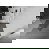 Mexen Kioto sprchová zástena Walk-in 95 x 200 cm, transparentná 8 mm, gun gray brúsený - 800-095-101-66-00