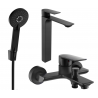 Mexen Alexa R40 vaňový set, čierny - 71213R40-70