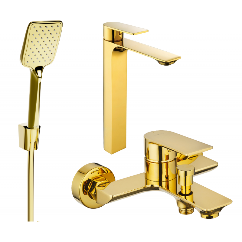 Mexen Alexa R62 vaňový set, zlatý - 71213R62-50