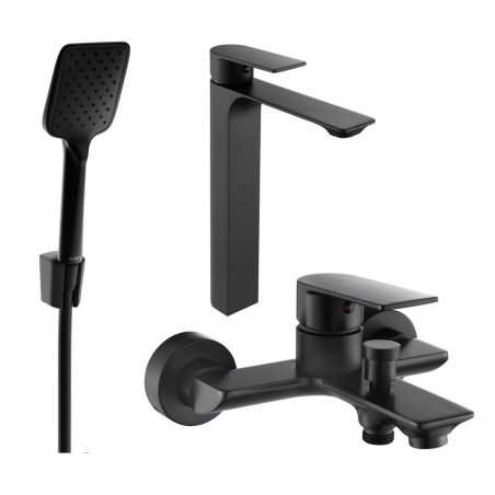 Mexen Alexa R62 set vaňových batérií, čierny - 71213R62-70