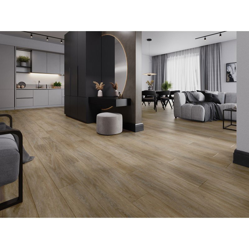 Mexen Palermo vinylové panely 1240 x 182 mm SPC 6,5 mm, podložka IXPE 1,5 mm, 4 V-Fuga, Dub - F1025-1240-182-505-4V1-01