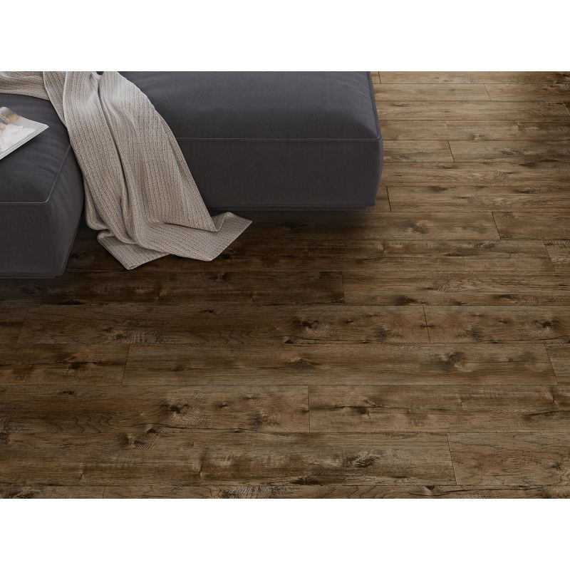 Mexen Orange Beach vinylové panely 1240 x 182 mm SPC 6,5 mm, podložka IXPE 1,5 mm, 4 V-drážka, Orech