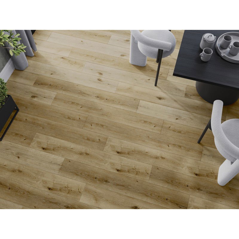 Mexen Oakley vinylové panely 1240 x 182 mm SPC 6,5 mm, podložka IXPE 1,5 mm, 4 V-Fuga, Dub - F1030-1240-182-505-4V1-01