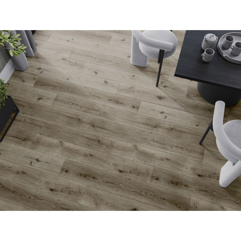 Mexen Kansas vinylové panely 1240 x 182 mm SPC 6,5 mm, podložka IXPE 1,5 mm, 4 V-drážka, Dub - F1032-1240-182-505-4V1-01