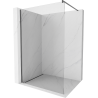 Mexen Kioto sprchový panel Walk-in 145 x 200 cm, transparentný 8 mm, gun gray brúsený - 800-145-101-66-00