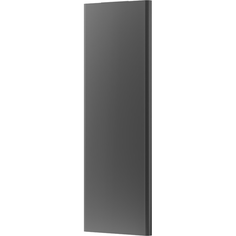 Mexen VR20S Ploché radiátorové teleso 1800 x 600 mm, spodné stredové pripojenie, 1308 W, antracit - W6-180-060-66
