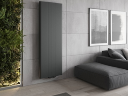 Mexen VR20SL Line doskový radiátor 1800 x 300 mm, dolné stredné pripojenie, 654 W, antracit - W6-180-030-66