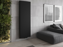 Mexen Flat VR20S radiátor doskový 2000 x 400 mm, dolné stredové pripojenie, 945 W, čierny - W6VR20S-200-040-70