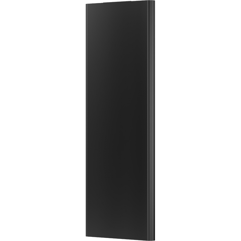 Mexen Flat VR20S radiátor doskový 2000 x 400 mm, dolné stredové pripojenie, 945 W, čierny - W6VR20S-200-040-70