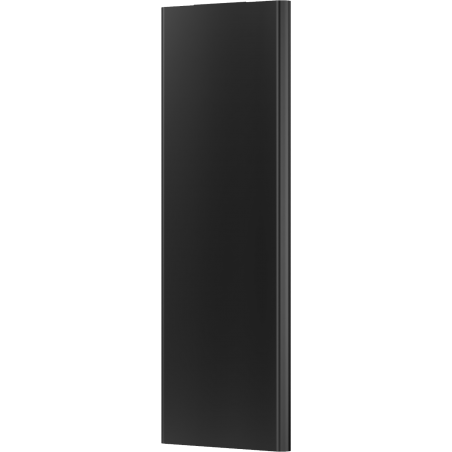 Mexen Flat VR20S radiátor doskový 2000 x 400 mm, dolné stredové pripojenie, 945 W, čierny - W6VR20S-200-040-70