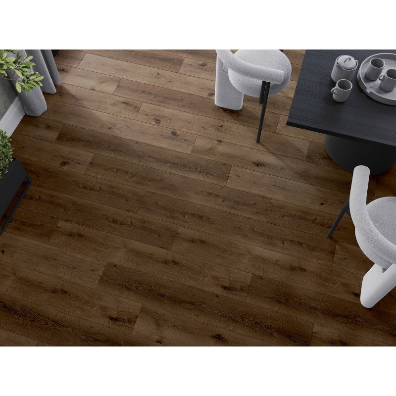 Mexen Strasburg vinylové panely 1240 x 182 mm SPC 6,5 mm, podložka IXPE 1,5 mm, 4 V-spoja, dub - F1033-1240-182-505-4V1-01