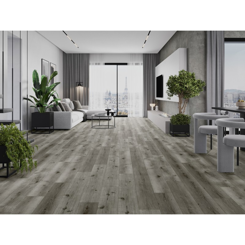 Mexen Lago Vista vinylové panely 1240 x 182 mm SPC 6,5 mm, podklad IXPE 1,5 mm, 4 V-drážka, Dub - F1035-1240-182-505-4V1-01