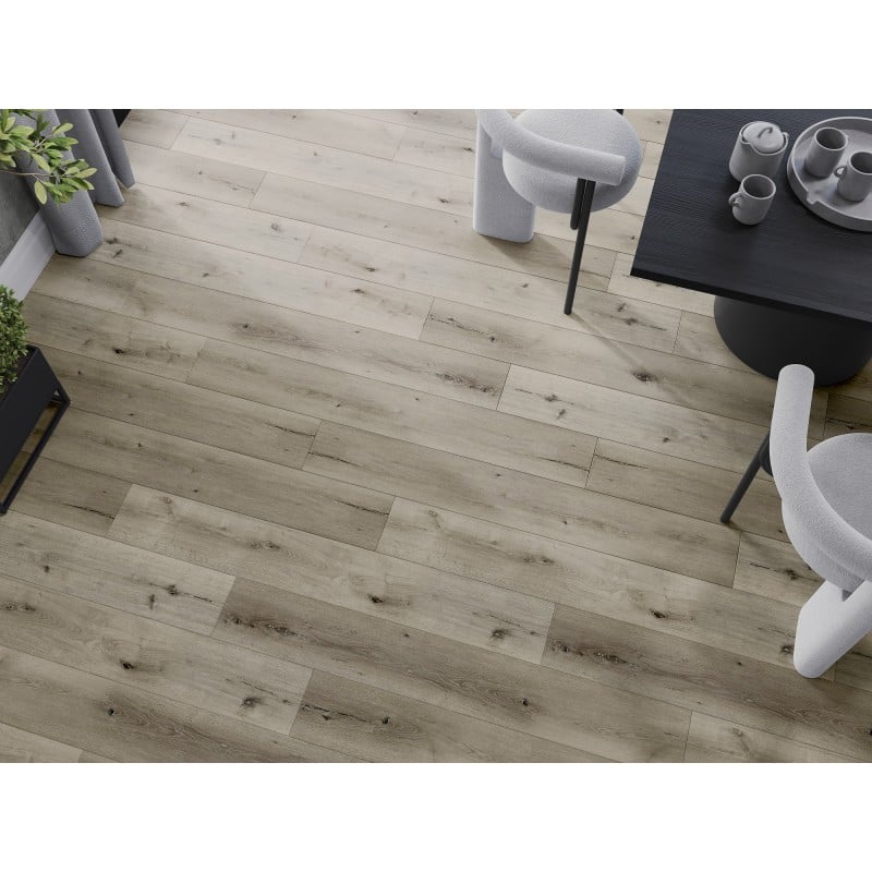 Mexen Bevil Oaks vinylové panely 1240 x 182 mm SPC 6,5 mm, podložka IXPE 1,5 mm, 4 V-drážka, Dub - F1036-1240-182-505-4V1-01