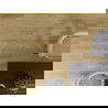 Mexen Anniston vinylové panely 1240 x 182 mm SPC 6,5 mm, podložka IXPE 1,5 mm, 4 V-Drážka, Dub - F1038-1240-182-505-4V1-01