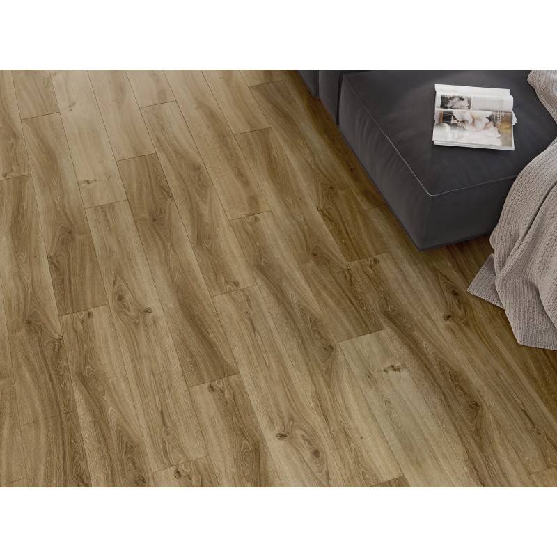 Mexen Amsterdam vinylové panely 1240 x 182 mm SPC 6,5 mm, podložka IXPE 1,5 mm, 4 V-spára, Dub - F1042-1240-182-505-4V1-01