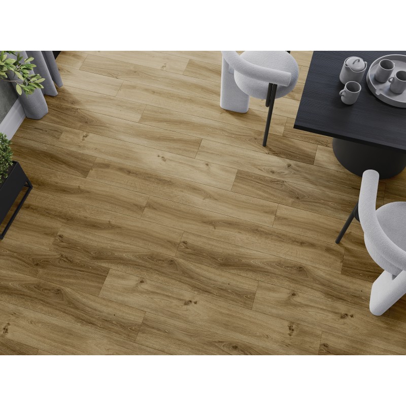 Mexen Amsterdam vinylové panely 1240 x 182 mm SPC 6,5 mm, podložka IXPE 1,5 mm, 4 V-spára, Dub - F1042-1240-182-505-4V1-01