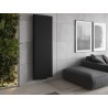 Mexen VR20S Flat plochý radiátor 1600 x 600 mm, spodné stredové pripojenie, 1191 W, čierny - W6-160-060-70