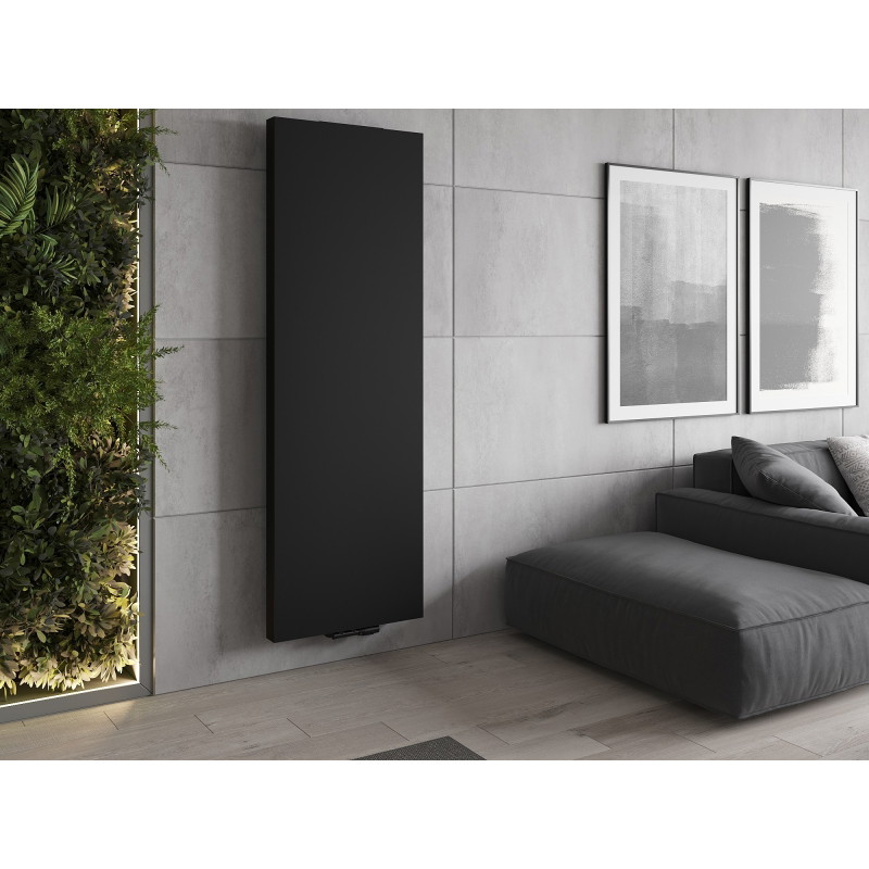 Mexen VS20S Flat panelový radiátor 2200 x 300 mm, spodné centrálne pripojenie, 760 W, čierny - W6-220-030-70