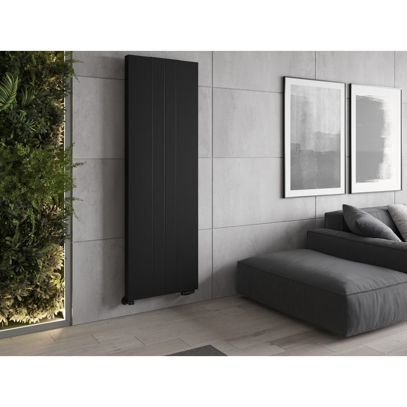Mexen VS20SL Line radiátor panelový 1800 x 300 mm, spodné stredné pripojenie, 654 W, čierny - W6-180-030-70