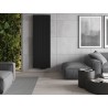 Mexen VS20SL Line radiátor panelový 1800 x 300 mm, spodné stredné pripojenie, 654 W, čierny - W6-180-030-70