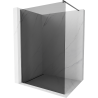 Mexen Kioto sprchová stena Walk-in 90 x 200 cm, grafit 8 mm, brúsená šedá - 800-090-101-66-40