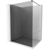 Mexen Kioto sprchová stěna Walk-in 90 x 200 cm, grafit 8 mm, gun gray broušený - 800-090-101-66-40