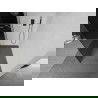 Mexen Kioto sprchová stěna Walk-in 130 x 200 cm, grafit 8 mm, kartáčovaný gun gray - 800-130-101-66-40