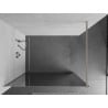 Mexen Kioto sprchová stena Walk-in 80 x 200 cm, zrkadlové sklo 8 mm, brúsený nikel - 800-080-101-97-50