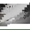Mexen Kioto sprchová zástěna Walk-in 140 x 200 cm, černý vzor 8 mm, gun gray broušený - 800-140-101-66-70
